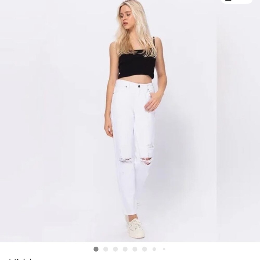 Hidden denim high rise Bailey boyfriend Jean size 31